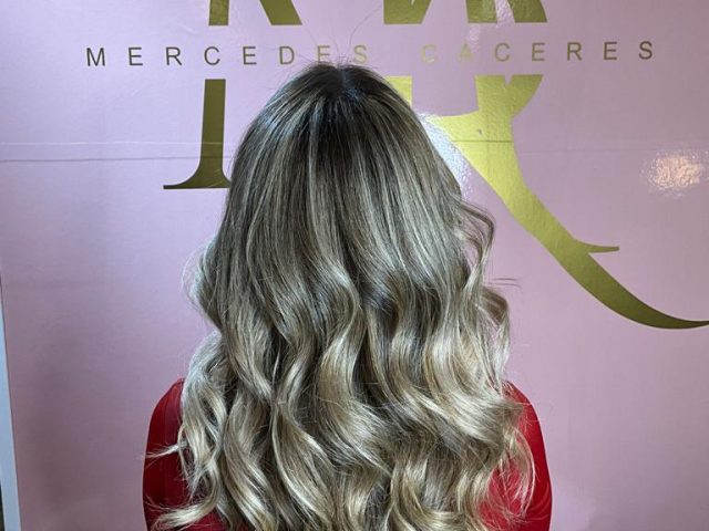 Ejemplo de peinado de Balayage Peluquería en Alcobendas